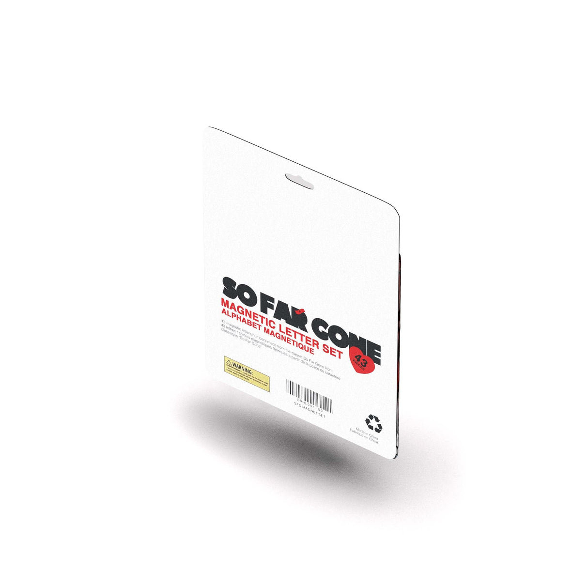 So Far Gone Magnetic Letter Set