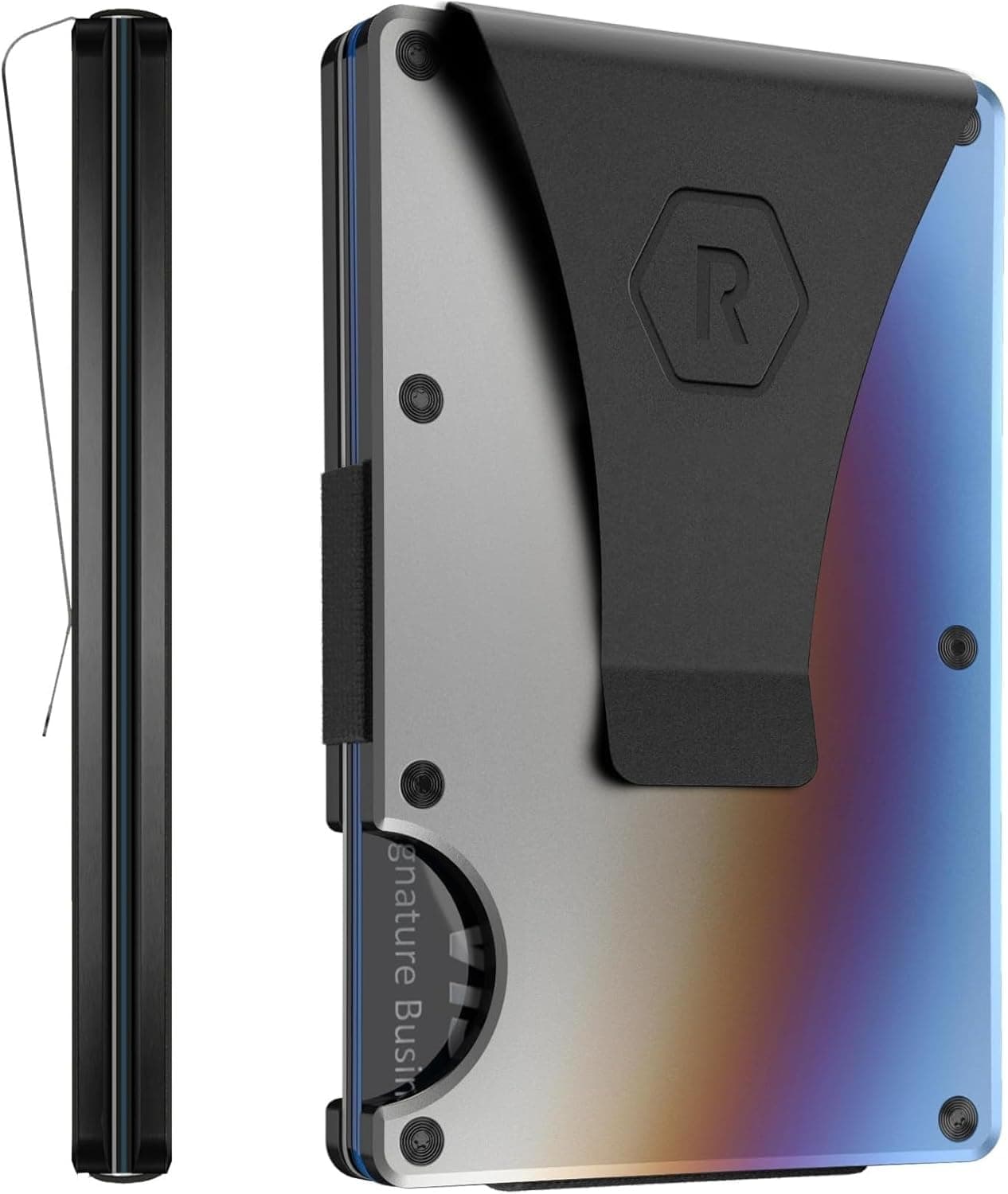 Ridge Gunmetal Aluminum Wallet