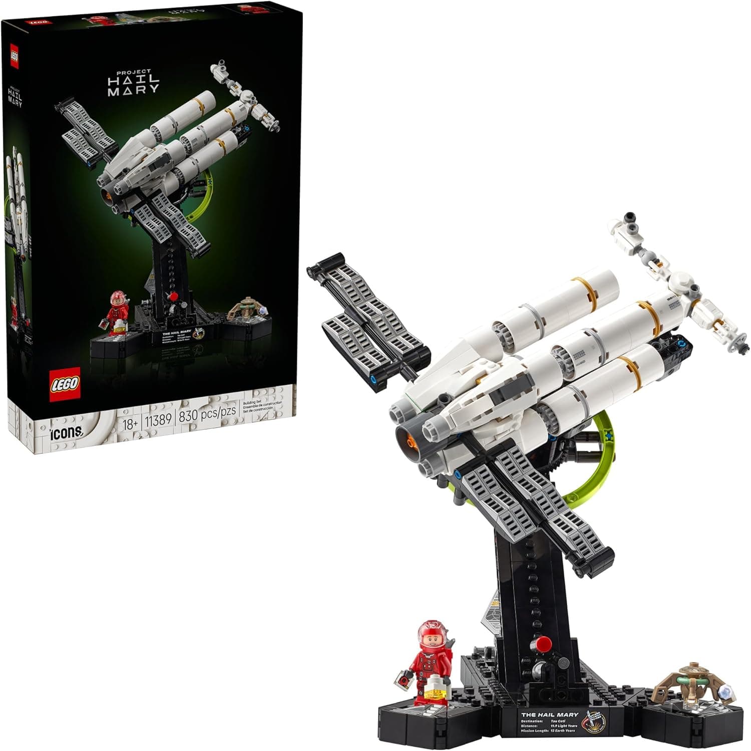 LEGO Icons Project Hail Mary Collectible Building Set for Adults