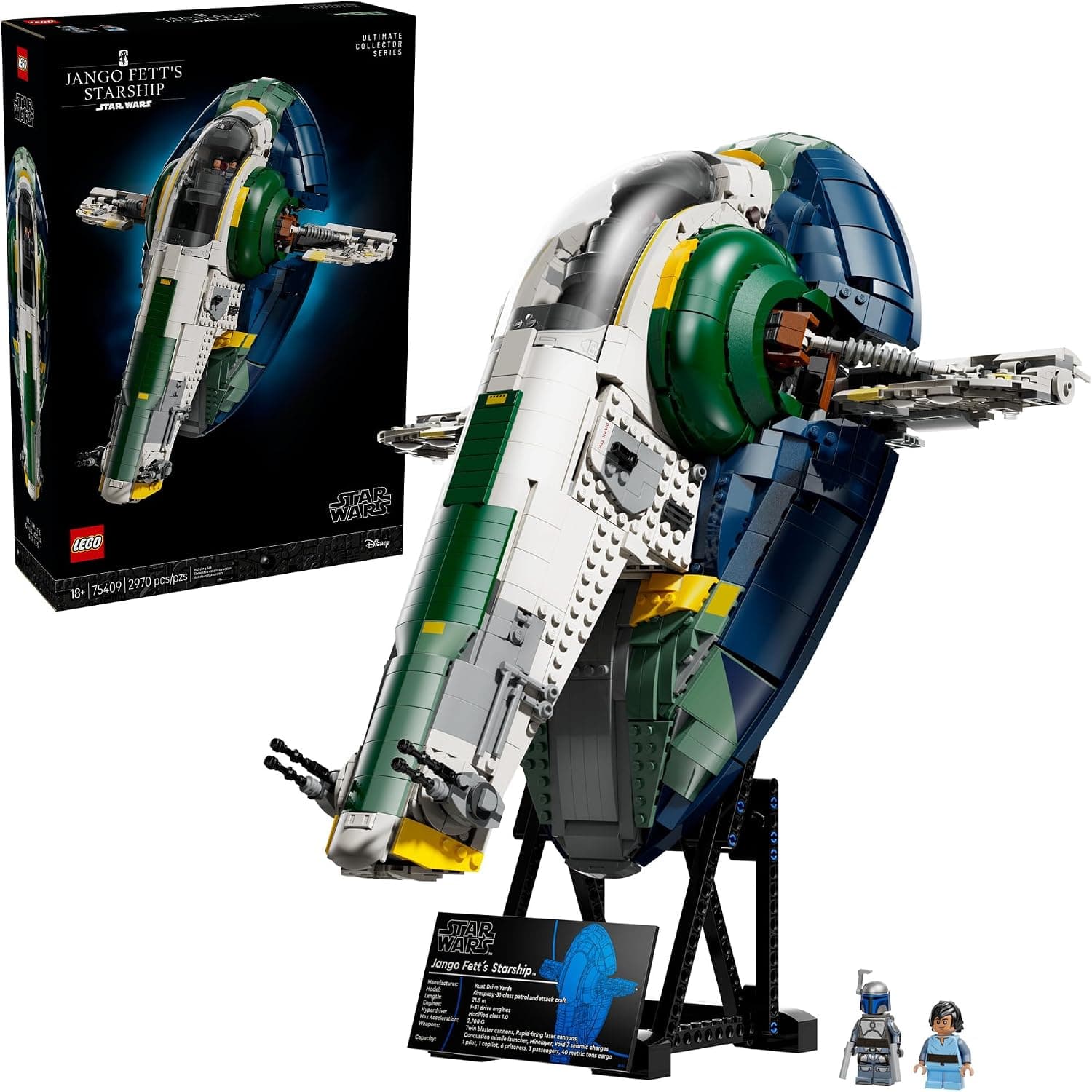 LEGO Star Wars Jango Fett's Firespray-Class Starship
