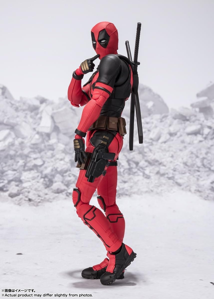 Bandai S.H.Figuarts Deadpool & Wolverine - Deadpool Figure, view 2
