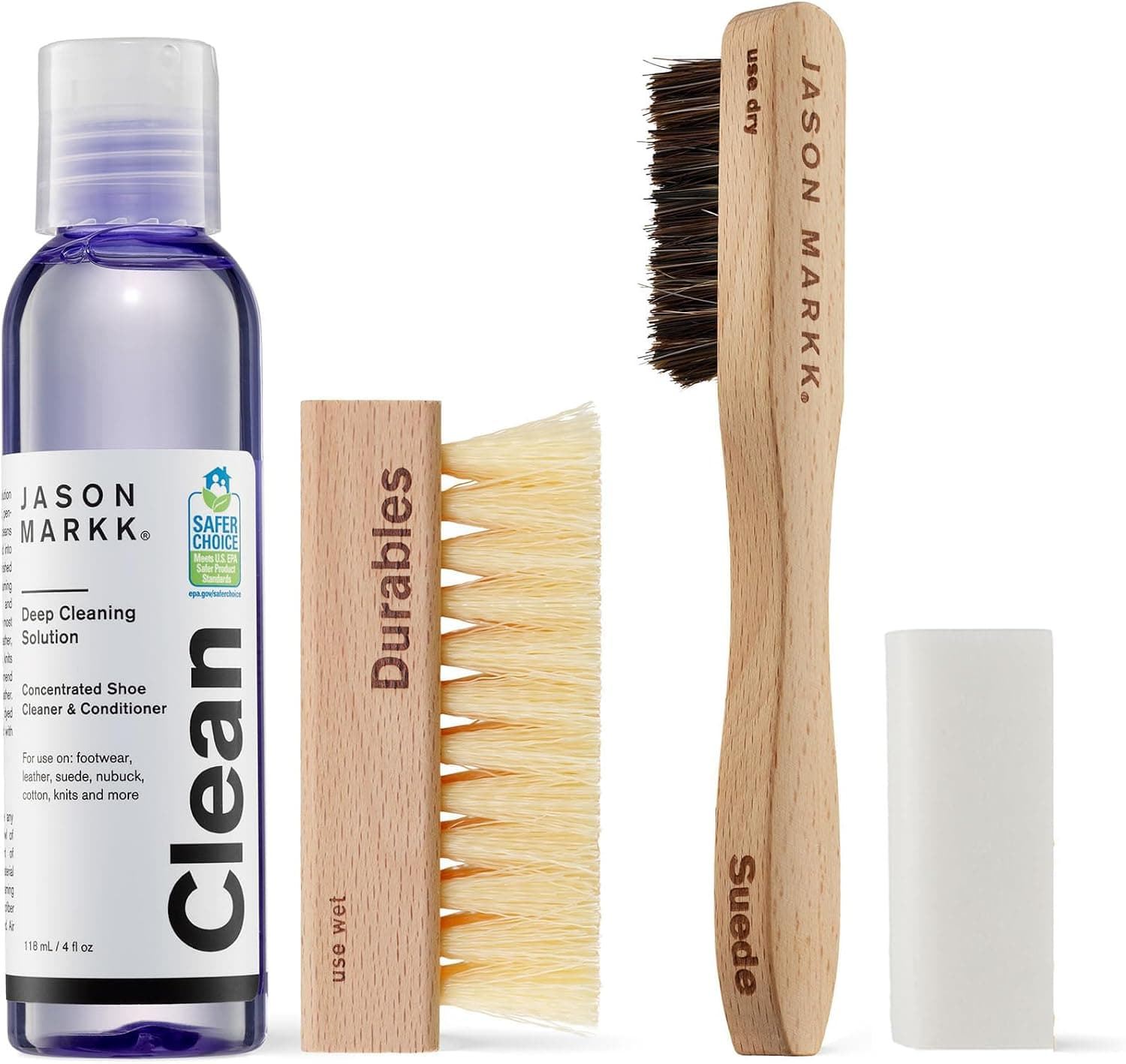 Jason Markk Suede Essentials Bundle, 4-Piece Set
