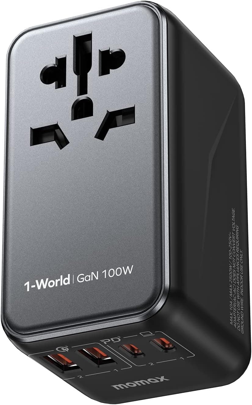 Momax 1-World 4-Port Travel GaN Charger 100W
