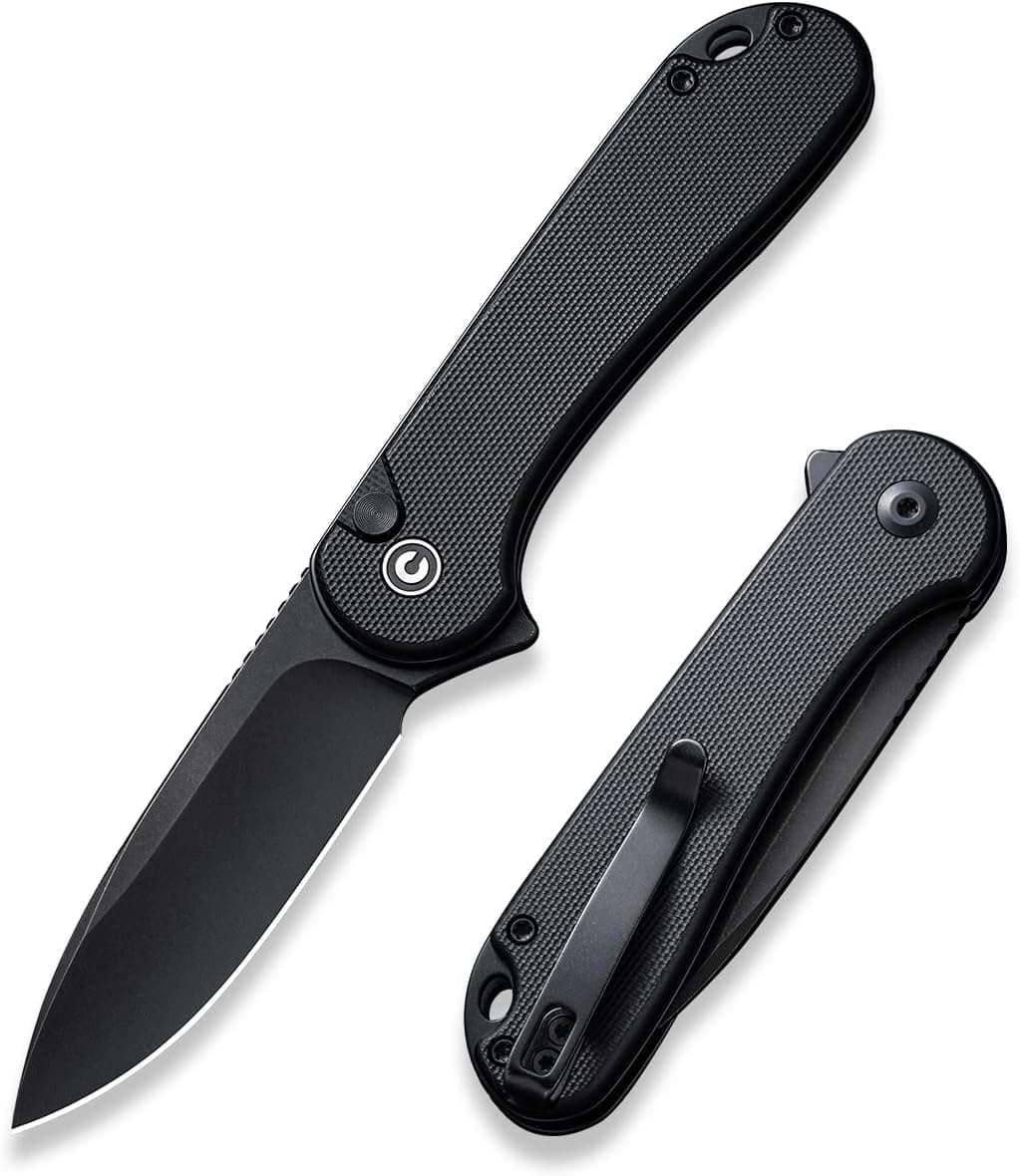 CIVIVI Elementum II Button Lock Folding Knife