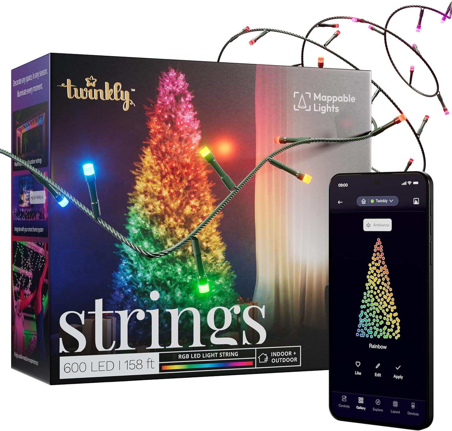 Twinkly Strings 600 LED Smart Light String