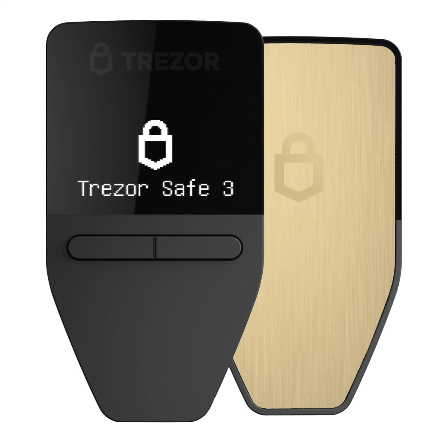 Trezor Safe 3 Hardware Wallet, Secure Element (Solar Gold)