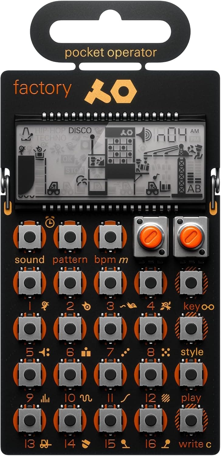 Teenage Engineering Pocket Operator PO-16 Factory Synthesizer