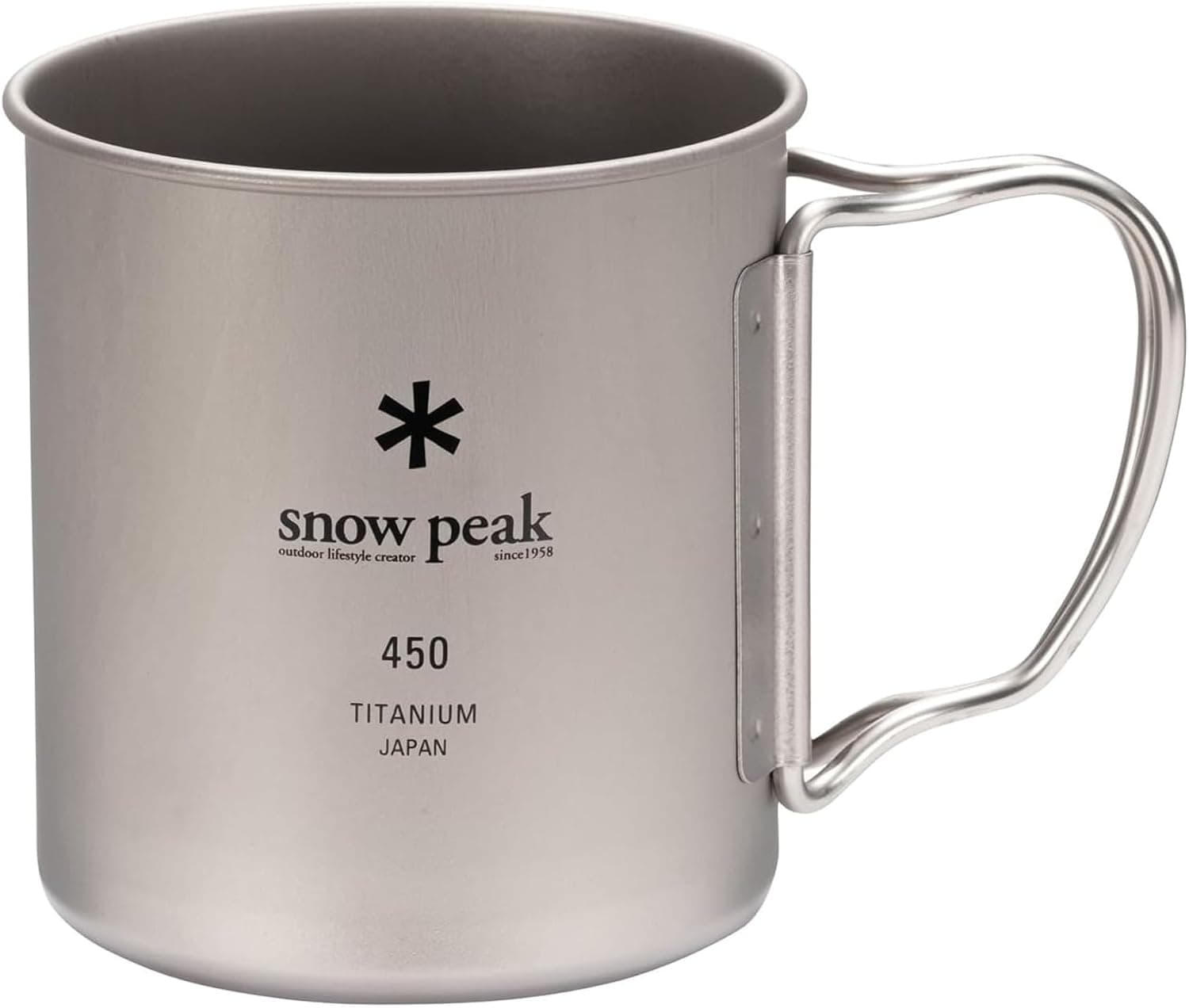 Snow Peak Titanium Single Walled Mug