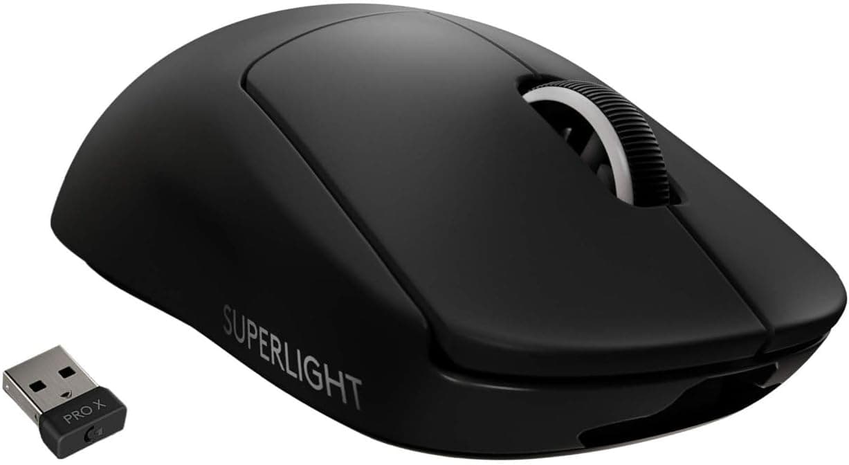 Logitech G PRO X Superlight Wireless Gaming Mouse, 25600 DPI