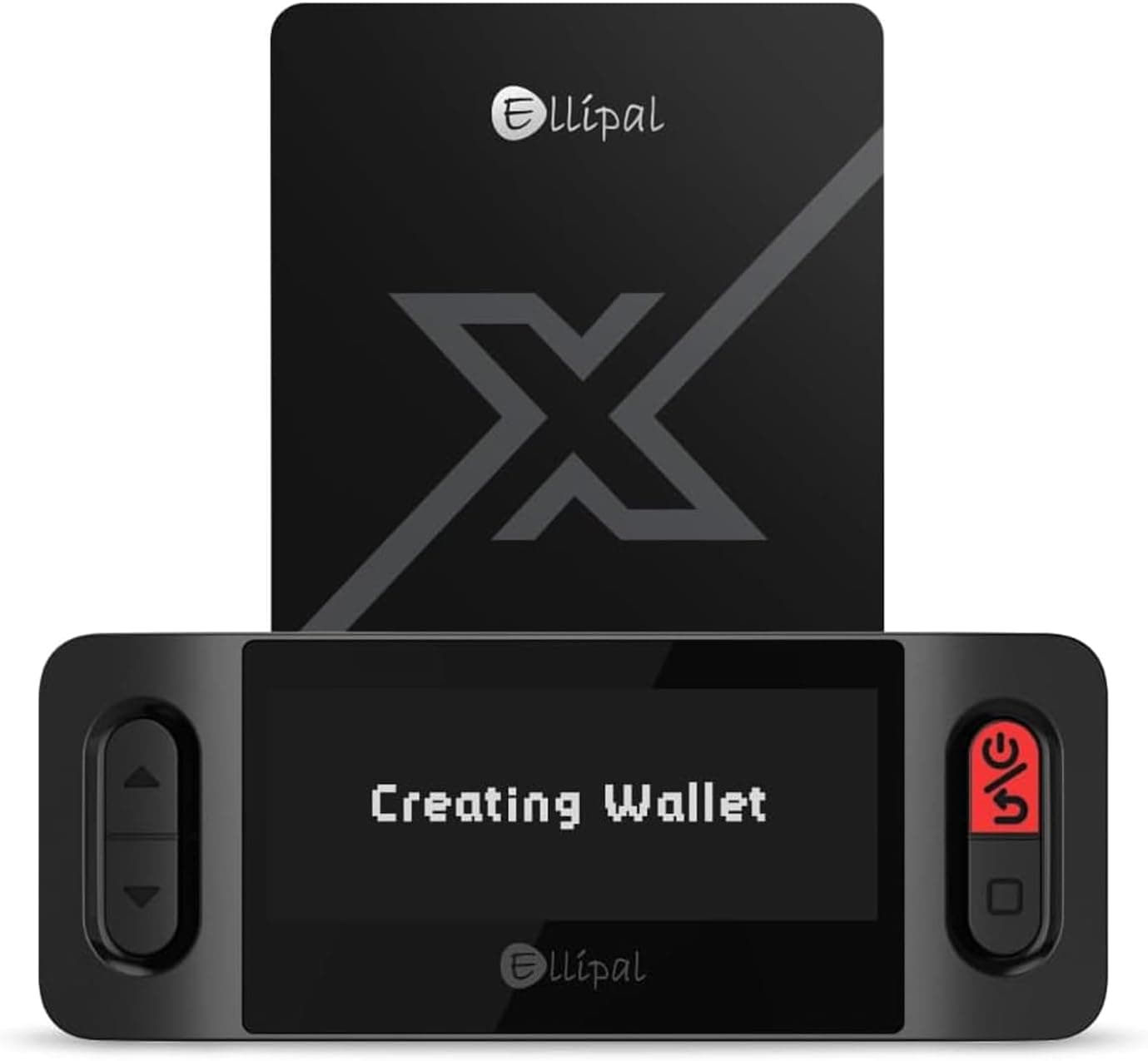 ELLIPAL X Card Crypto Wallet, Bitcoin/ETH/XRP/NFTs