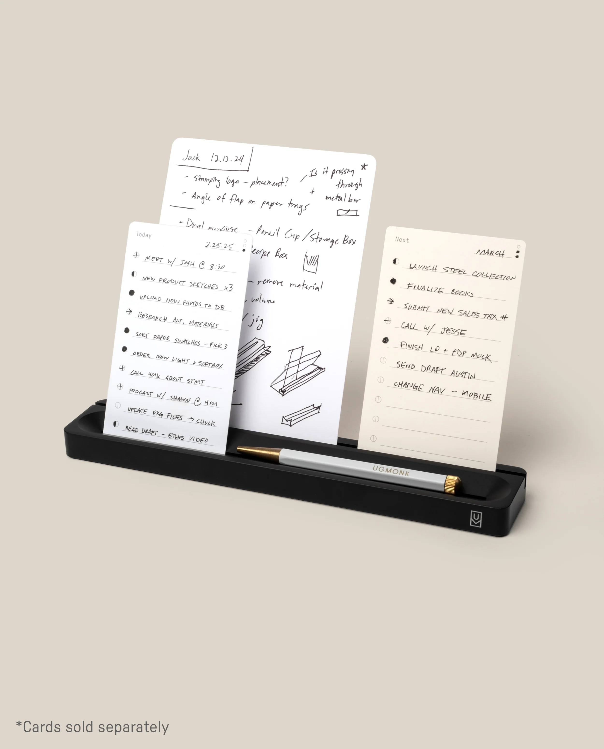 Ugmonk Analog Card Bar