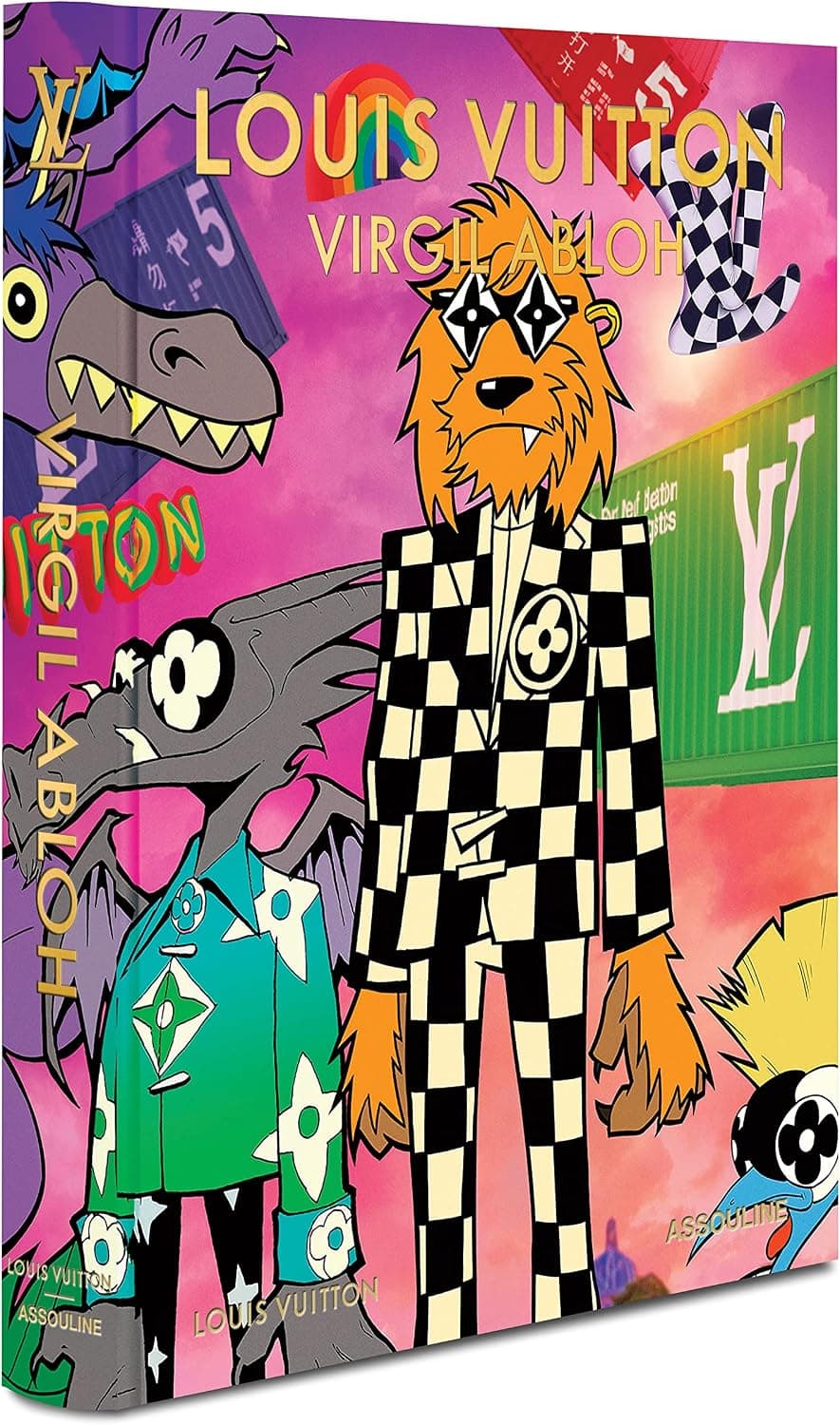 Assouline Louis Vuitton Virgil Abloh Classic Cartoon Cover