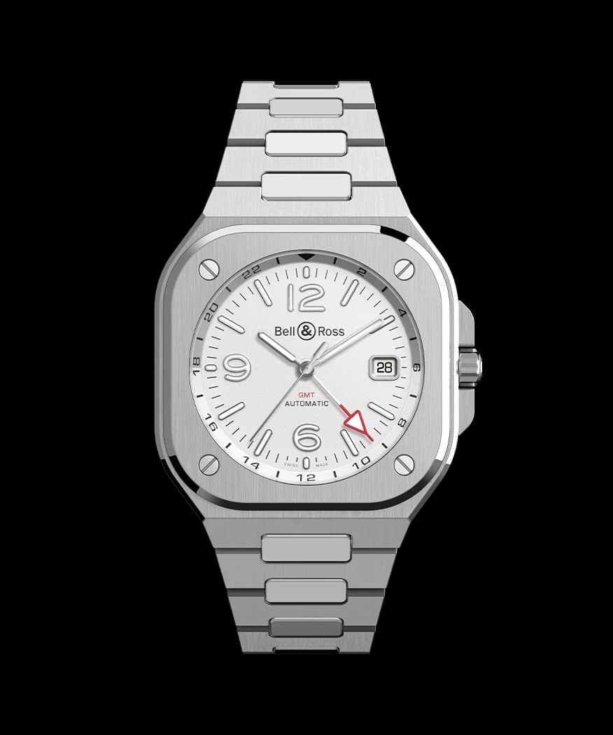 Bell & Ross BR-05 GMT White