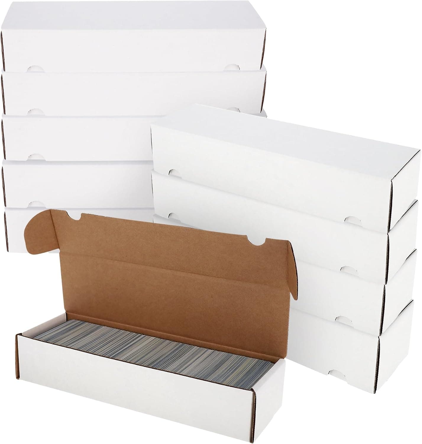 BCW 800-Count Trading Card Storage Boxes, 10 Pack
