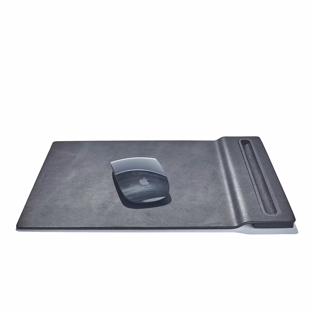 Grovemade Leather Mousepad with Pen Tray
