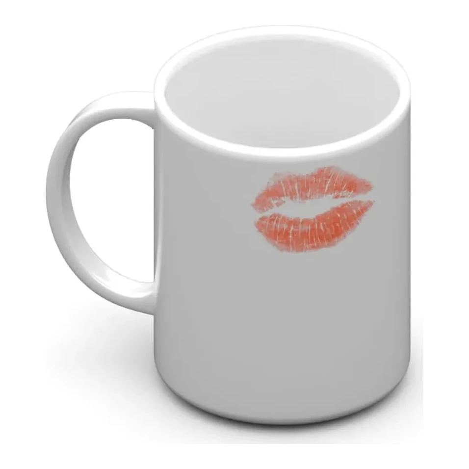 Drake Certified Lover Boy Lipstick Kiss Coffee Mug