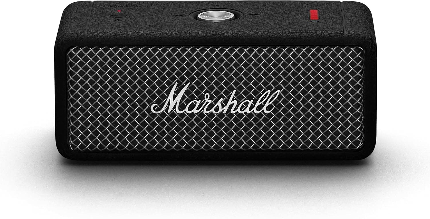 Marshall Emberton II Portable Bluetooth Speaker, Rugged