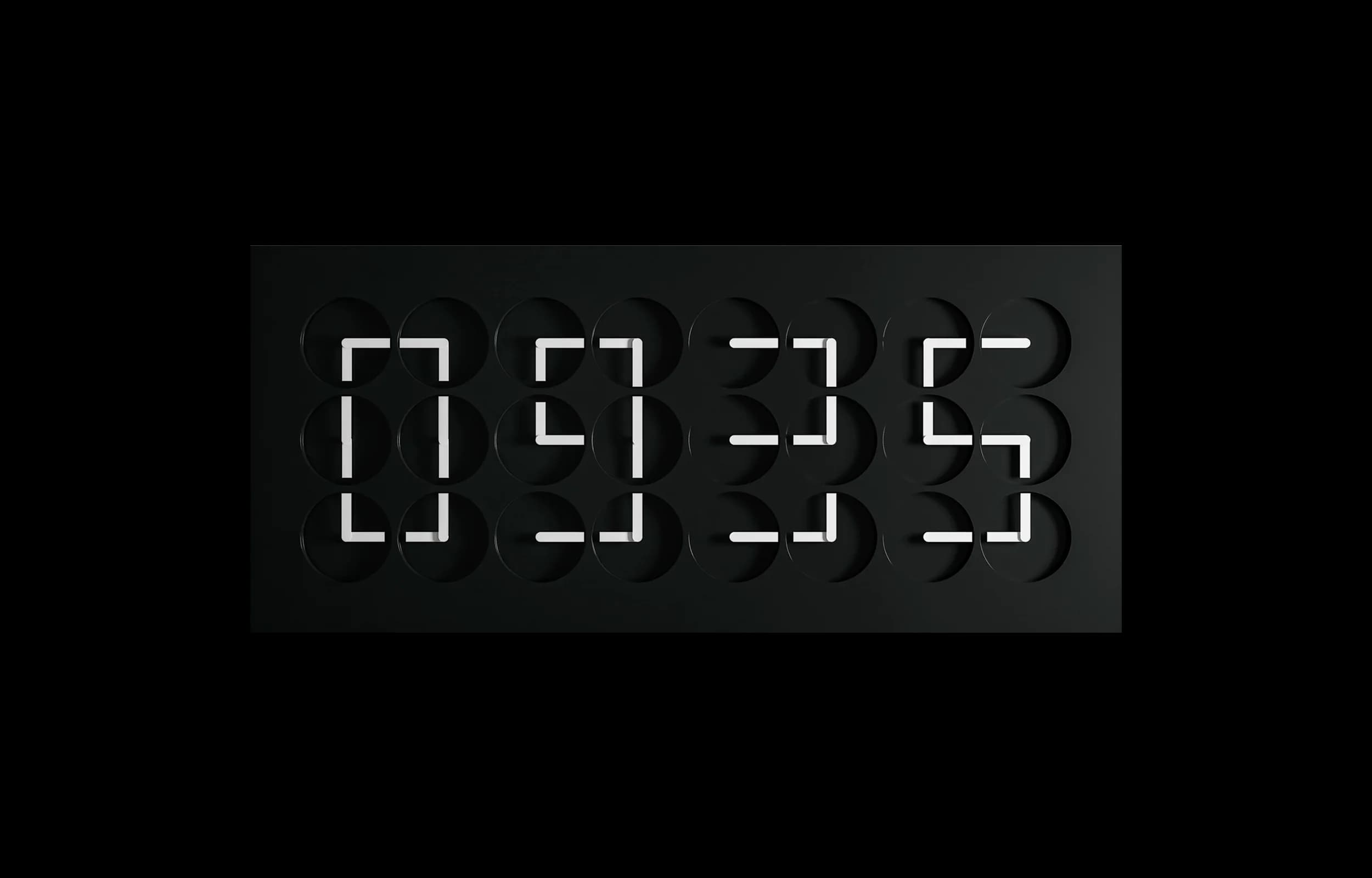 Humans Since 1982 ClockClock 24
