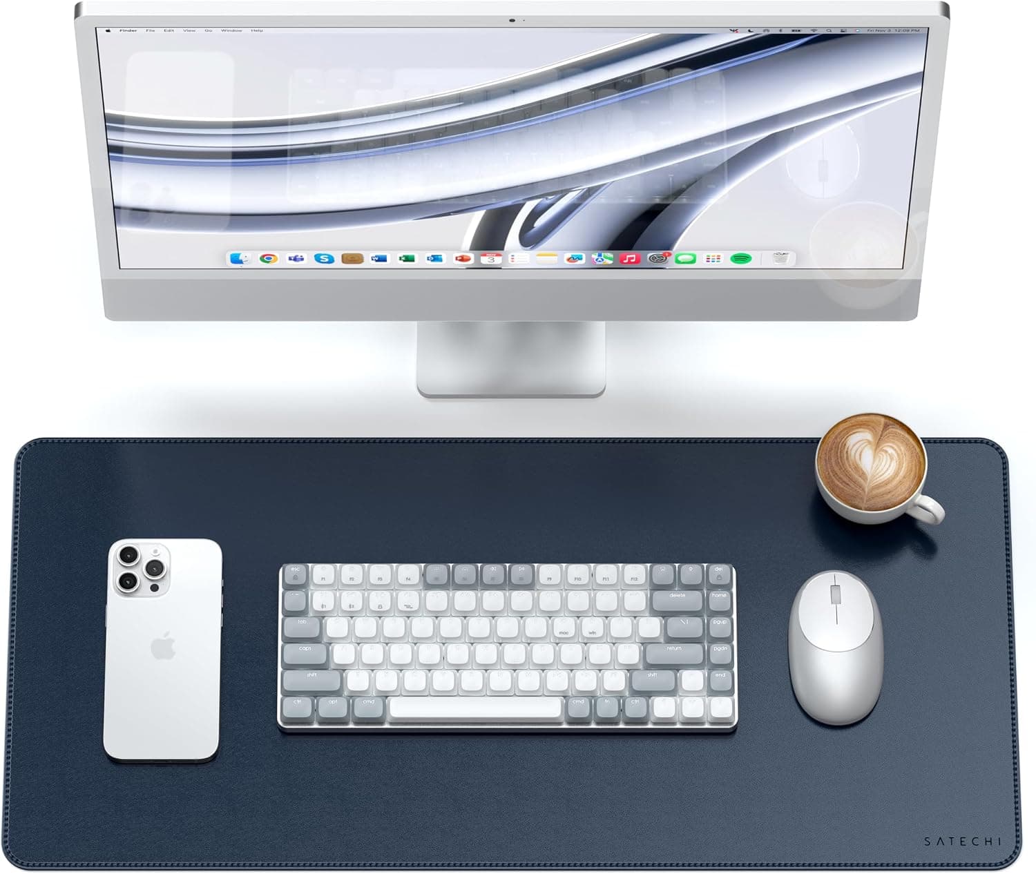 Satechi Vegan-Leather Premium Desk Mat