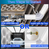 Wanzvisk Hexagon Led Lights for Garage